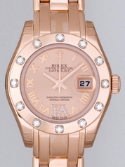 Rolex Masterpiece 80315 Rose Dial Watch