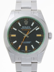 Rolex Milgauss 116400GV Mens Watch