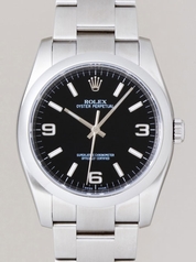 Rolex Oyster Date 116000 Black Dial Watch