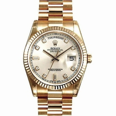 Rolex President Men's 118235 Rose Gold Case Watch