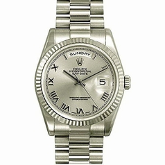 Rolex President Men's 118239 Silver Dial Watch
