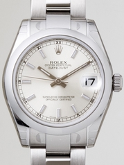 Rolex President Midsize 178240 White Dial Watch