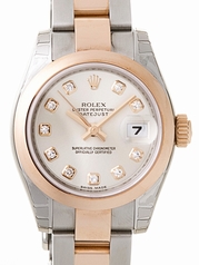 Rolex President Midsize 179161 White Dial Watch