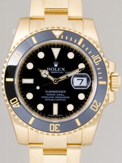 Rolex Submariner 16618BKSO Mens Watch