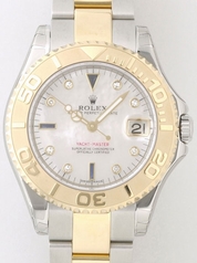 Rolex Yachtmaster 168623 Diamond Dial Watch