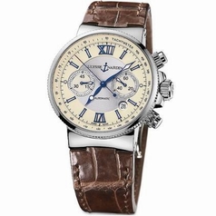 Ulysse Nardin Marine Chronograph 353-66/314 Mens Watch