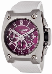 Wyler Geneve Code R 100.4.00.PU1.RWH Mens Watch