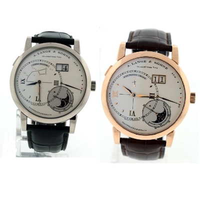 A. Lange & Sohne Grand Lange 1 119.026 and 119.032 Mens Watch