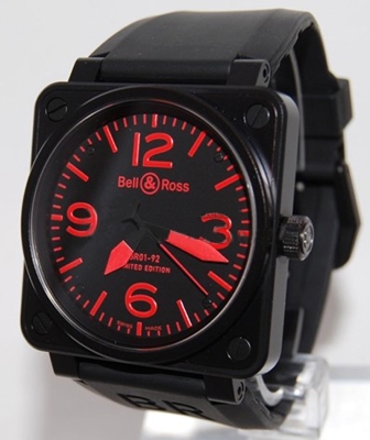 Bell & Ross BR01 BR01-92 Red Mens Watch