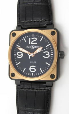 Bell & Ross BR01 BR01-92-SR Mens Watch