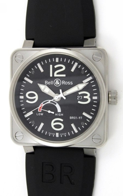 Bell & Ross BR01 BR01-97-S Mens Watch