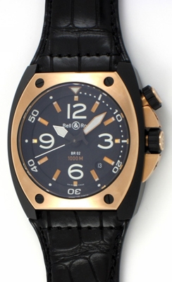 Bell & Ross BR02 BR02-92 SR Mens Watch