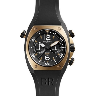 Bell & Ross BR02 BR02-94 Black Dial Watch