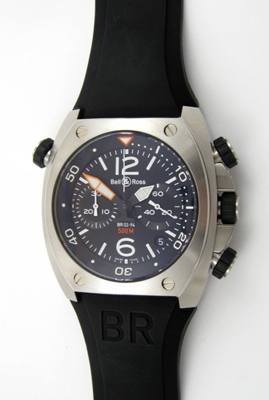 Bell & Ross BR02 BR02-94-S Mens Watch