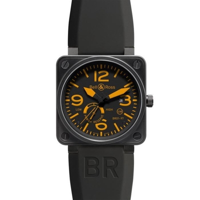 Bell & Ross BR03 BR 03-94 Black Band Watch