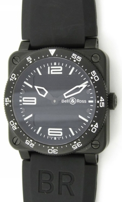 Bell & Ross BR03 BR03-88-S Mens Watch
