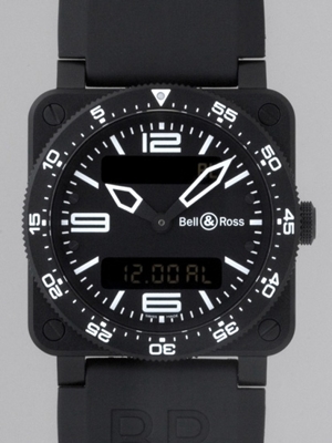 Bell & Ross BR03 BR03-88 TYPE AVIATION Mens Watch