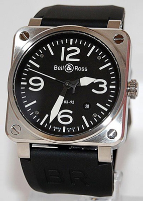 Bell & Ross BR03 BR03-92 Mens Watch