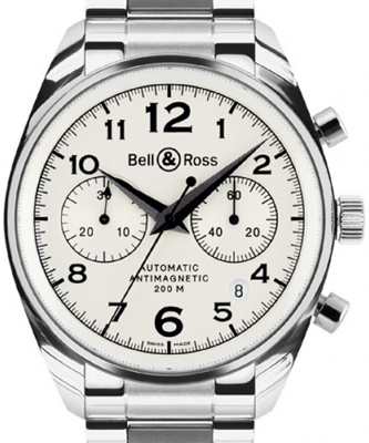 Bell & Ross Geneva Geneva 126 White Mens Watch