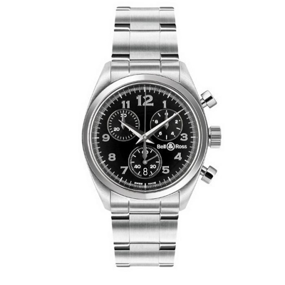 Bell & Ross Medium Medium Chronograph Black Dial Watch