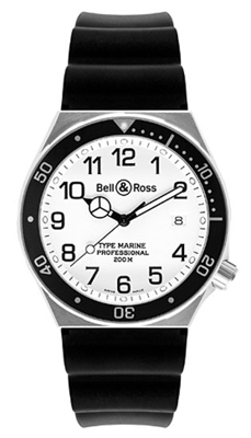 Bell & Ross Professional TYPE MARINE Mens Watch