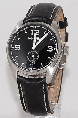 Bell & Ross Vintage 123 Black Mens Watch