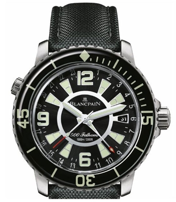 Blancpain 500 Fathoms GMT Mens Watch