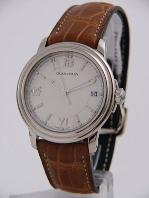 Blancpain Leman Ultraflach 2100-1542-53B Mens Watch