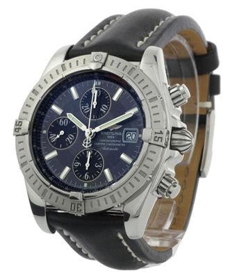 Breitling Chronomat A13356 Black Band Watch