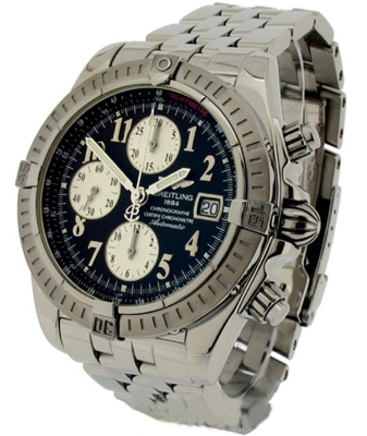 Breitling Chronomat A13356 Black Dial Watch