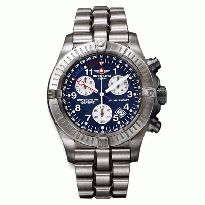 Breitling Emergency A7332211/C714 Blue Dial Watch
