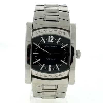 Bvlgari Assioma AA44C14SSD Black Dial Watch