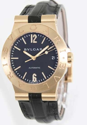 Bvlgari Diagono LCV35GLD Mens Watch