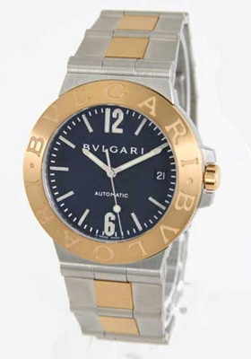 Bvlgari Diagono LCV38BSGD Mens Watch