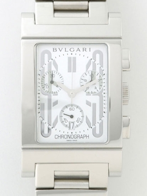 Bvlgari Rettangolo RTC49WSSD Mens Watch