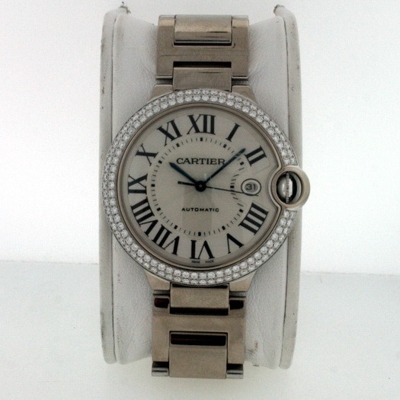 Cartier Ballon Bleu WE9009Z3 Silver Dial Watch