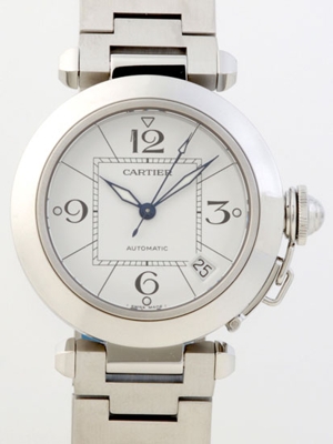 Cartier Pasha W31074M7 Mens Watch