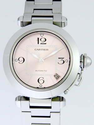 Cartier Pasha W31075M7 Mens Watch