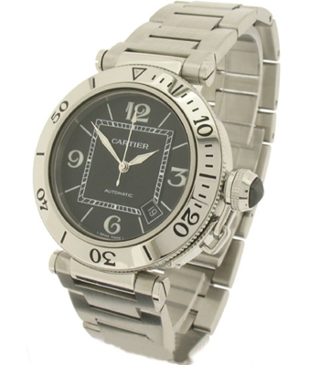 Cartier Pasha W31077M7 Mens Watch