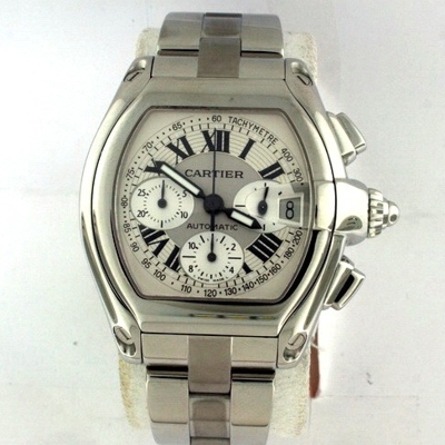 Cartier Roadster W62019X6 Silver Dial Watch