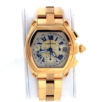 Cartier Roadster W62021Y3 Yellow Dial Watch