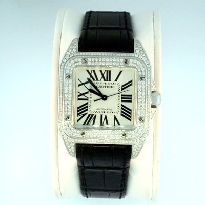 Cartier Santos 100 WM501751 Midsize Watch