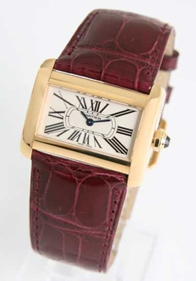 Cartier Tank W6300356 Mens Watch