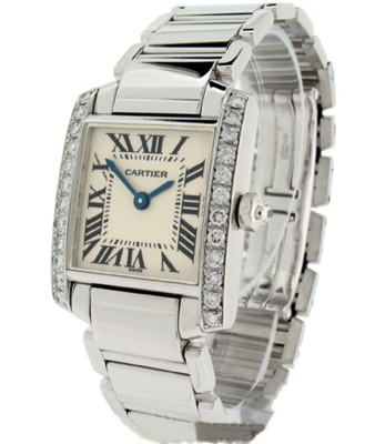 Cartier Tank WE1002S3 Mens Watch