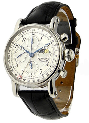 Chronoswiss Lunar Chronograph CH 7543 L Mens Watch