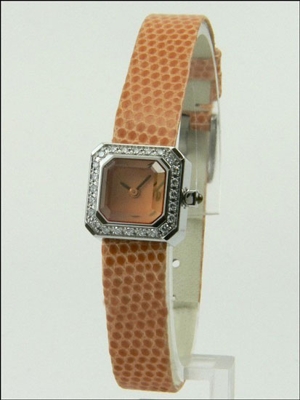 Corum Sugar Cube 137-428-47-0124 EB34 Ladies Watch