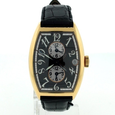 Franck Muller Master Banker 5850 MB Leather Band Watch