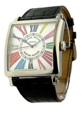 Franck Muller Master Square 6000 K SC CODR Mens Watch