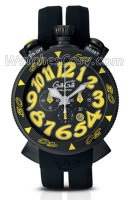 GaGa Milano Chrono 48MM 6054.4 Unisex Watch