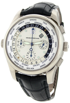 Girard Perregaux Worldwide Time Control 4980 Mens Watch